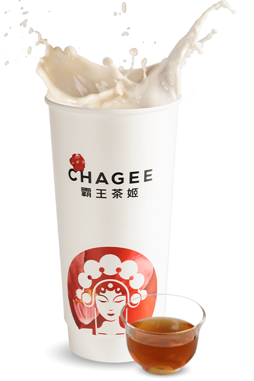 Experience the floral taste of white oolong milk tea 