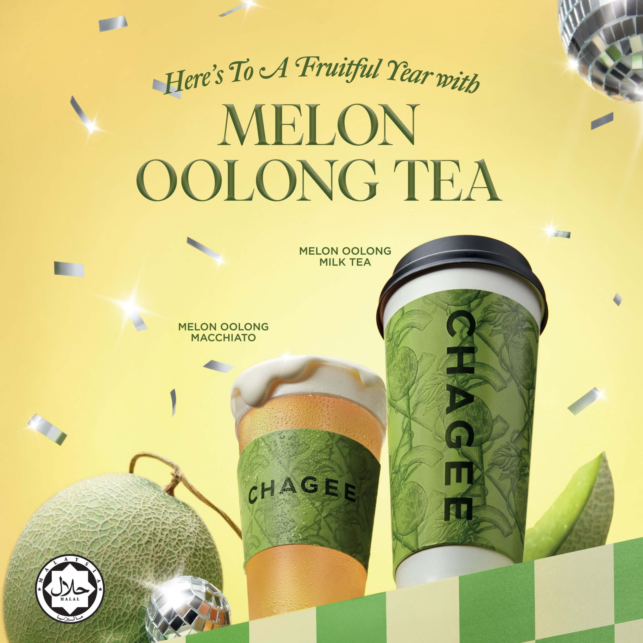 Here’s to a Fruitful Year with the Melon Oolong Series!