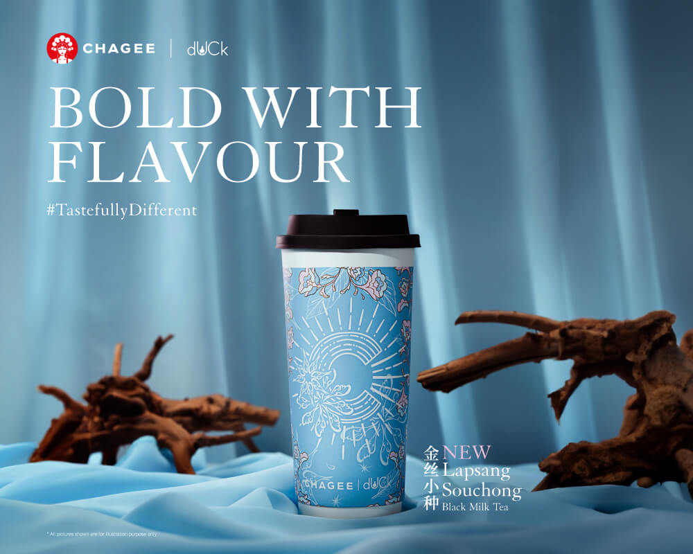Tastefully Different: Indulge in CHAGEE’s NEW Lapsang Souchong Black Milk Tea